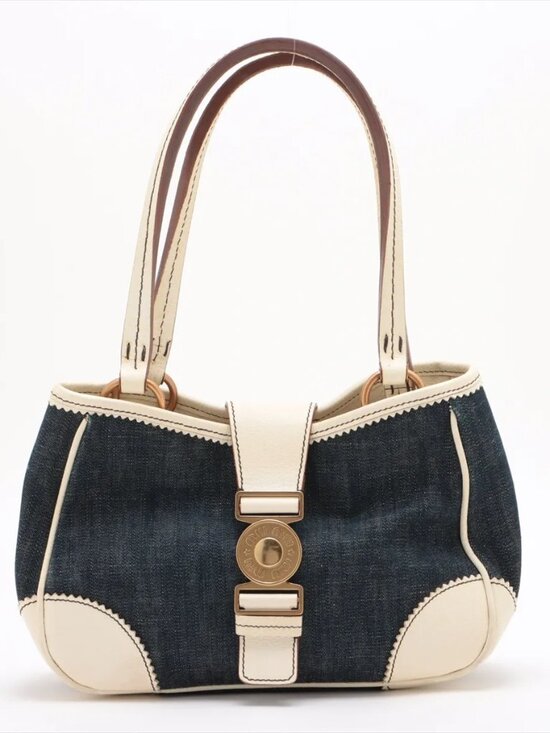 Miu Miu Handbags - MIU MIU DENIM SHOULDER BAG J17